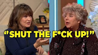 Miriam Margolyes Kicked Off Lorraine Kelly's Show After Heated Clash | Shocking Daytime TV Drama