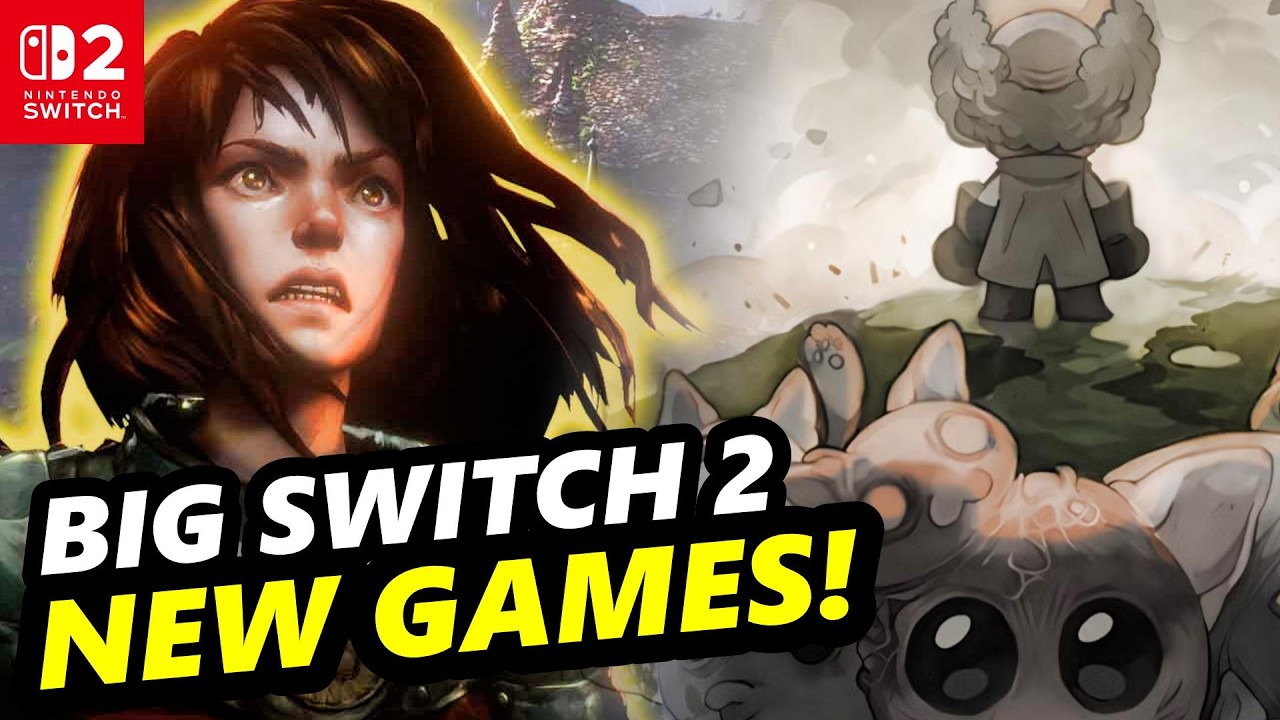 NEW Nintendo Switch 2 Game Reveals + Skyrim 60fps!