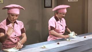 "I Love Lucy" Christmas Special - Newly Colorized "Job Switching" Episode