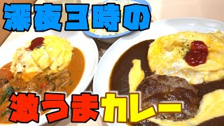 『松屋』の本気カレー店で深夜3時にカレー食う！！【マイカリー食堂】