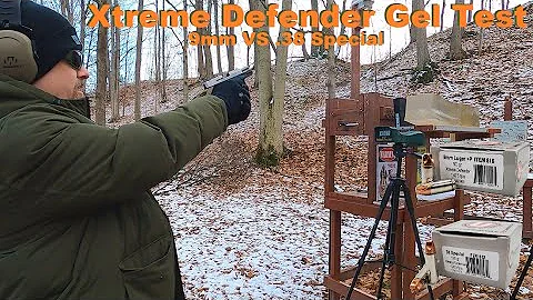 Underwood Xtreme Defender Gel Test - 9mm VS .38 Special