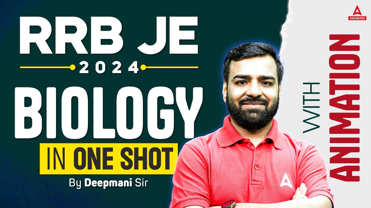 RRB JE Biology Marathon 2024 | Complete Biology Revision One Shot By ...