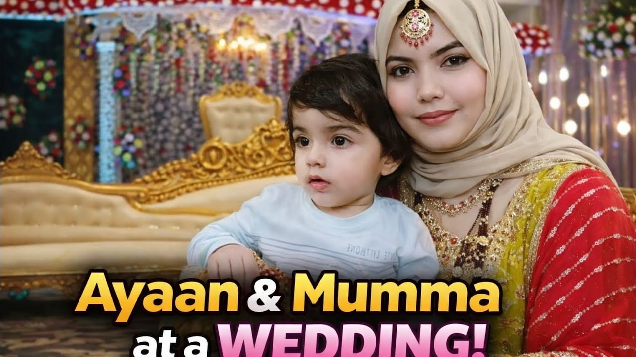 Alyaan Enjoying Mehendi & Wedding Functions 🎉