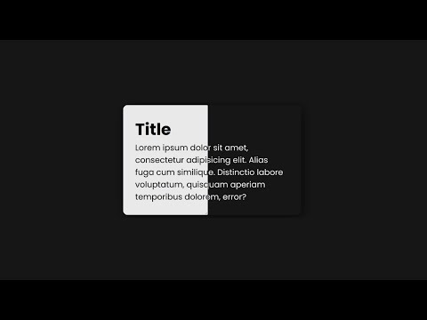 Text Slider Dark And White Effects | HTML CSS | With Source Code