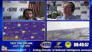 It's the KZRG Morning Newswatch!