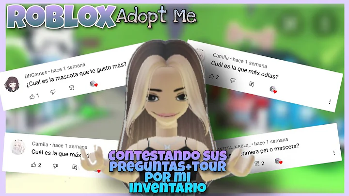 TOUR POR MI INVENTARIO EN ADOPT ME+CONTESTANDO PRE...