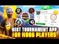 😱 FREE FIRE FREE TOURNAMENT 😍 | Best Tournament App For Noob Players | Earn Free Coins 💰| FREE FIRE🔥