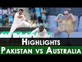 Pakistan vs Australia | 1st Test Day 4 | Full Highlights | PCB | MA2E