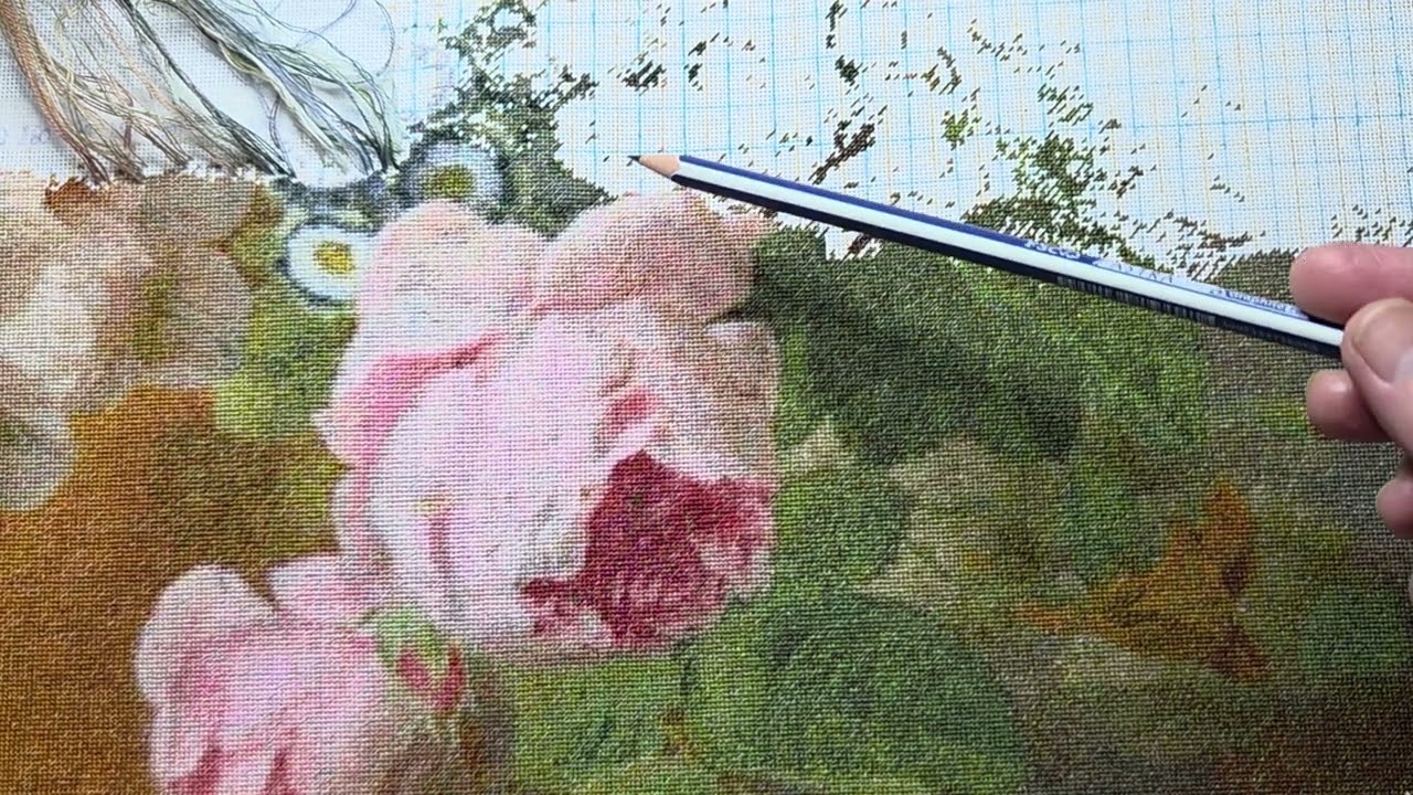 Obraz haftowany półkrzyżykiem. Golden Kite 2170, 30%