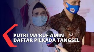 Siti Nur Azizah Mendaftar Sebagai Peserta Pilkada ke KPUD Kota Tangsel