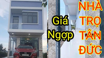 nhà trọ kdc tân đức đức hòa long an thu nhập 12tr/tháng