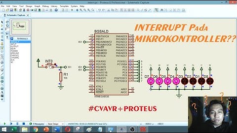 INTERRUPT PADA MIKROKONTROLER ATMEGA8535