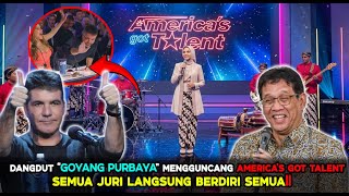 Download Lagu 😱 HEBOH‼️ Dangdut GOYANG PURBAYA Mengguncang America’s Got Talent Semua Juri Langsung Berdiri Semua❗ MP3