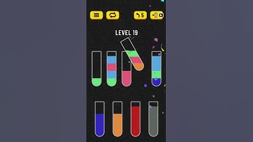 Water Sort Puzzle level 19