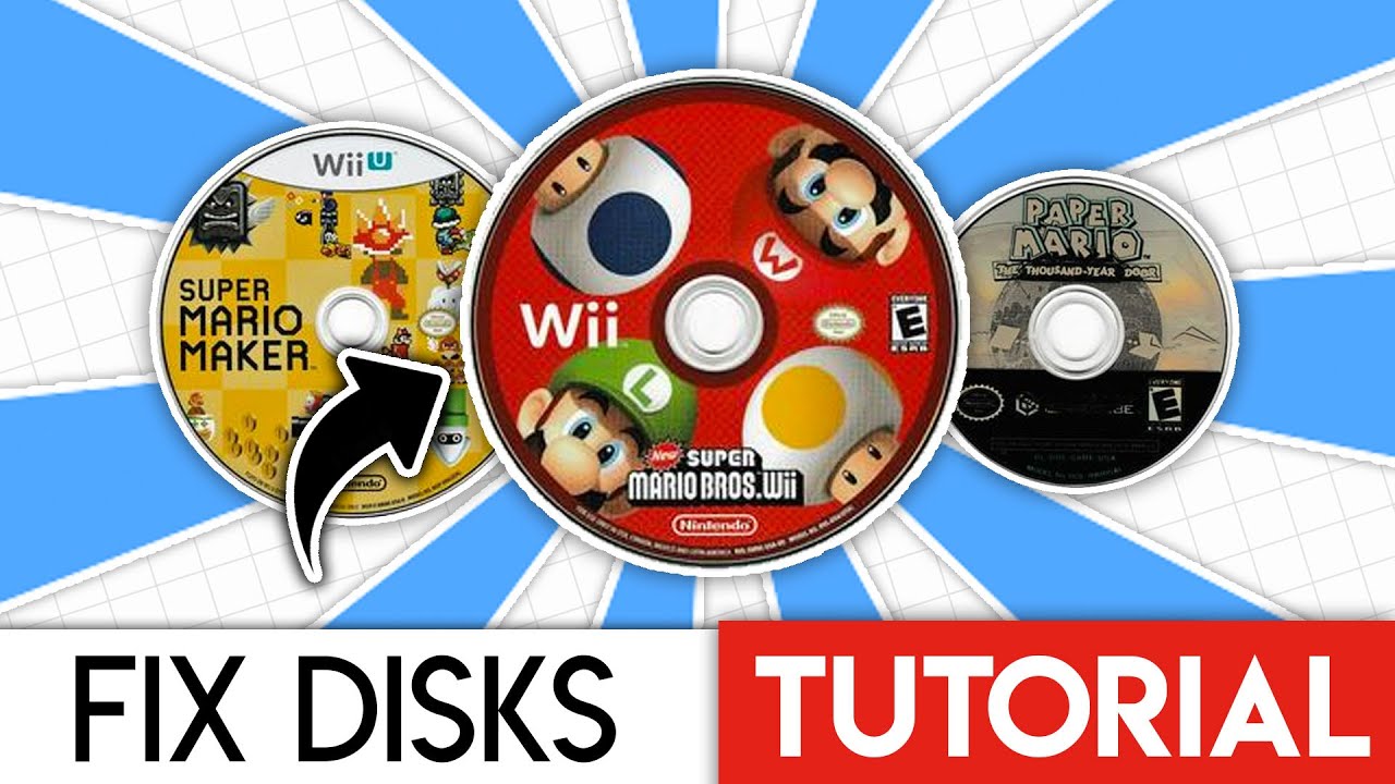Fix Your Scratched Disks! - Gcn, Wii, Ps1, Etc.