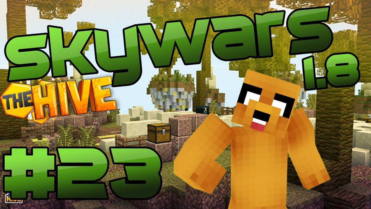 ME CAGO EN MI SUERTE - Skywars (Lucky) #23 | Minecraft 1.8 Skywars The Hive e.emdad