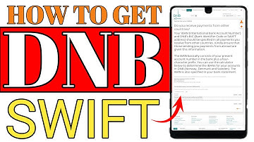 How To Get DNB Bank  SWIFT CODE (BIC) | Payment Guide