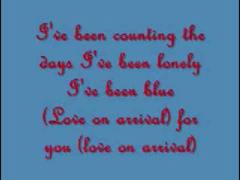 Dan Seals-Love On Arrival and Lyrics