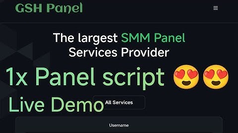 Free smm panel Script Download | SMM Panel Script | 1x Panel Script | SMM Panel | Best SMM Panel