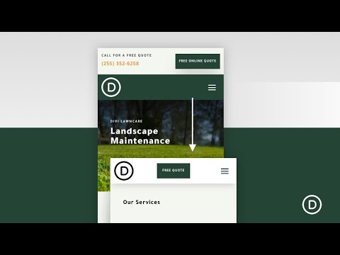 How to Add a Custom Sticky Header for Mobile Using Divi