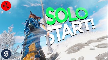 HDRP is here & I got a LEGENDARY START! (SOLO VANILLA RUST #1 S73)