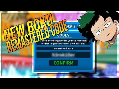 New 360k Code Pvp Boku No Roblox Remastered 2020 Youtube - explosion boku no roblox : remastered codes