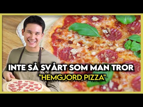 Video: Hur Man Gör Lat Pizza I En Stekpanna