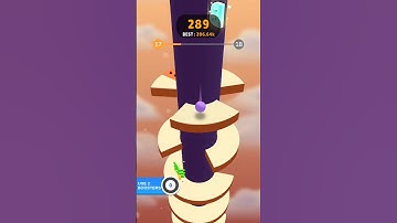 Amazing 🤩 cream 🍦 yellow 🟡 stackball nice 🙂 game #gaming #stackballgame #ballgames #games #gameplay