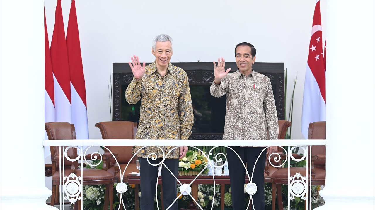 Pertemuan Bilateral Presiden Jokowi dengan PM Singapura Lee Hsien Loong Istana Bogor 29 April 2024