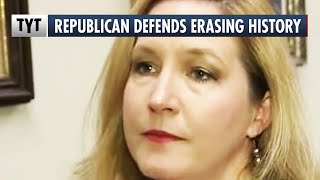 Repub Karen’s JAW-DROPPING Defense Of ERASING American History