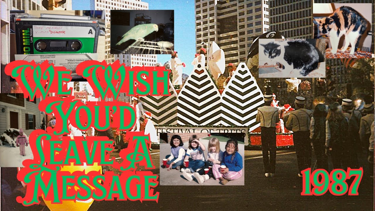 1987 #Christmas and #Halloween #answeringmachine messages