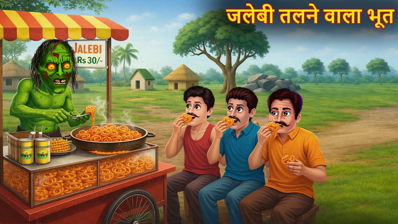 जलेबी तलने वाला भूत | Jalebi Selling Ghost | Horror Stories | Chudail Ki Kahaniya | Bhoot Story 2026