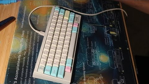 HHKB with GMK Analog Dreams