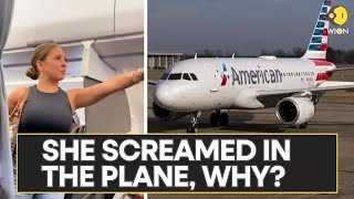 Woman yelling in American Airlines identified. Why did she do it? | Shape shifting | WION Originals