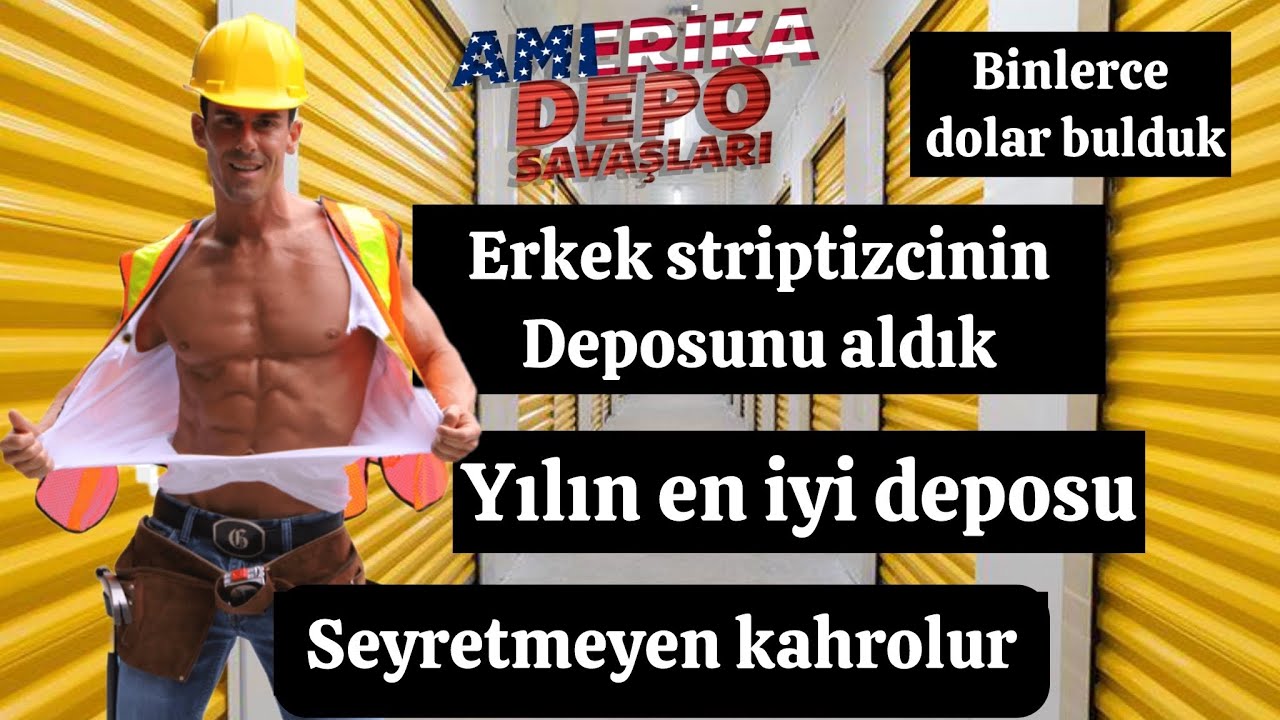 Erkek striptizcinin deposu //  Binlerce dolar bulduk