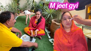 Meri jeet hui | subko hara diya | nose piercing | sitara yaseen vlog