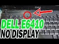 How to Repair Dell Latitude E6410 Cap Lock Blinking No Display issue | Repair At Home 100%