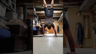 I also got my best OAH hold, but sadly wasn't recording 😔 #calisthenics #handstands