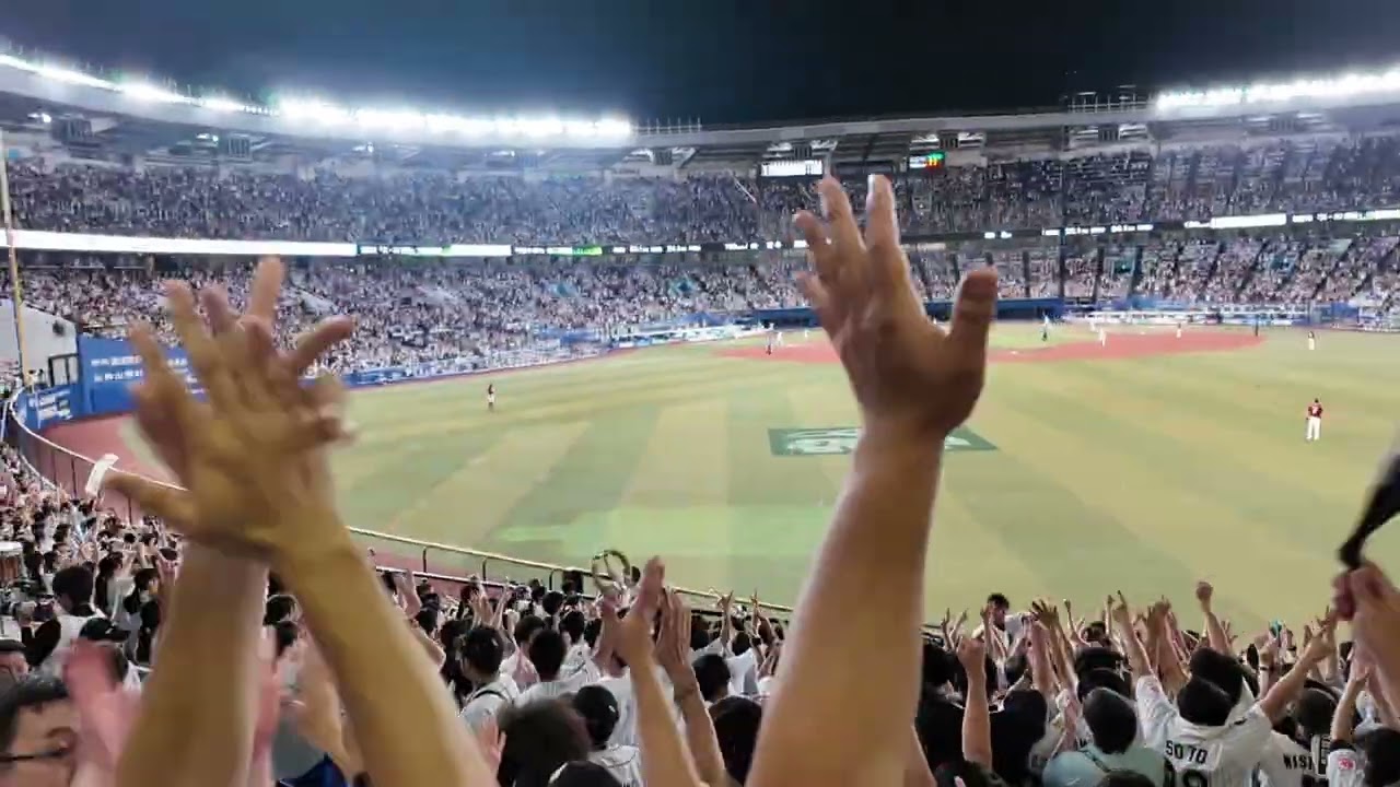 【ロッテ応援】千葉ロッテマリーンズ 習志野高コラボ 愛斗 満塁ホームラン レッツゴー習志野〜ホームランテーマ〜夢花火