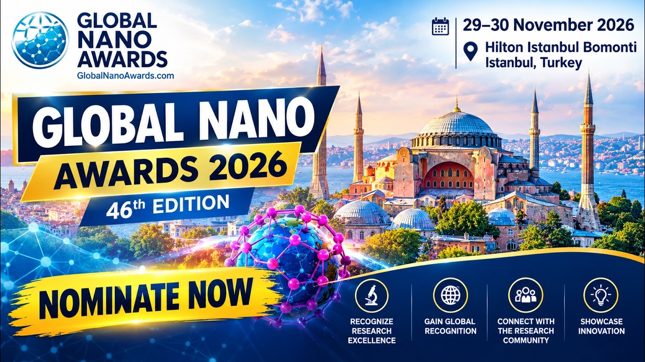 Global Nano Awards 2026 | 46th Edition | Istanbul, Turkey | 29β30 November 2026