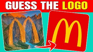 Guess the Hidden LOGO by ILLUSION🍔🌭🍕 Easy, Medium, Hard levels Logo Quiz| Squint Your Eyes