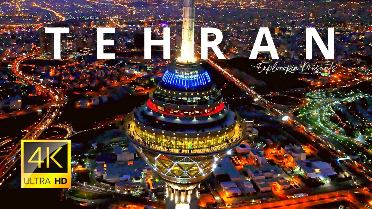 Tehran, Iran 🇮🇷 in 4K 60FPS ULTRA HD Video by Drone