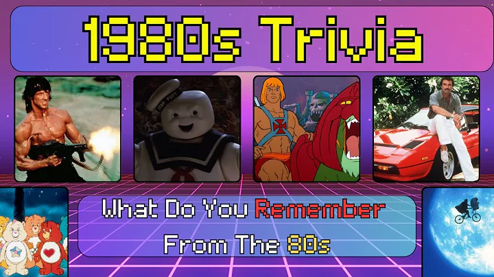 How Well Do You Remember The 80s ? | 1980's Trivia 2