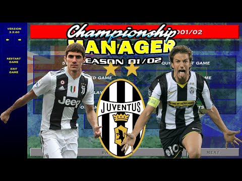 CHAMPIONSHIP MANAGER 01/02 | JUVENTUS Season Long Gameplay