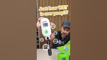 #RainPoint | “Cow Poop Is 99% Wet?💩 This Soil Sensor Shows You Everything.#shorts#moisture