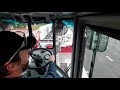 Driving the ladder truck Tillerman transmission rebuild road test