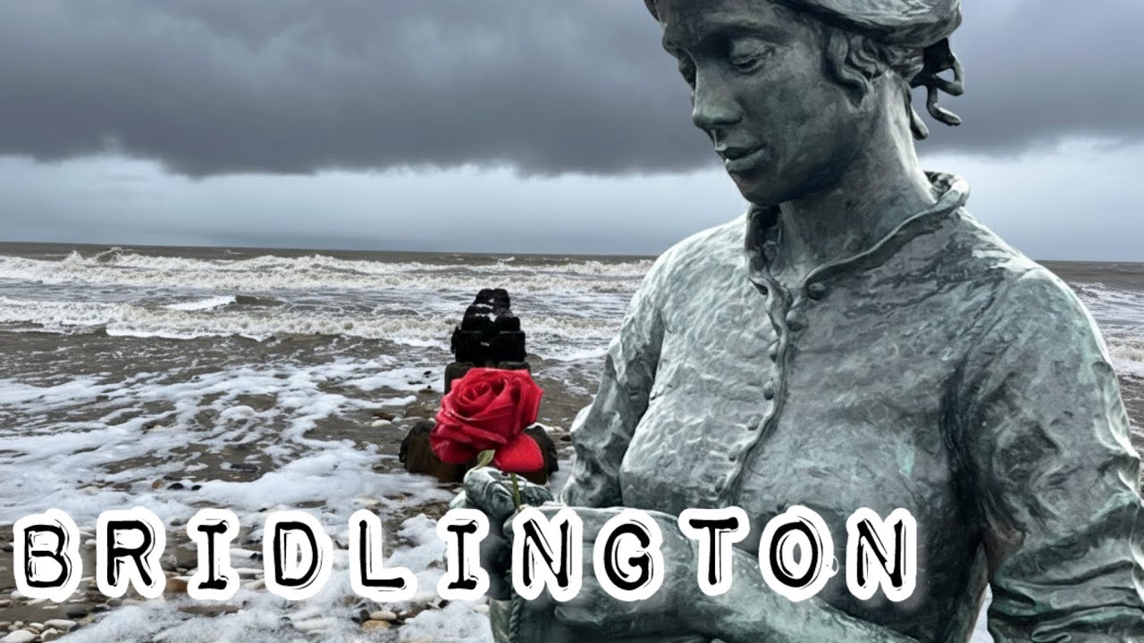 When The North Sea Turns Wild: Stormy Day Bridlington 4K