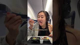 Here’s everything I ate on my Business Class flight to Japan 🇯🇵✈️  *ANA AIR*