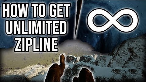 How To Get Unlimited Zipline - Sons Of The Forest