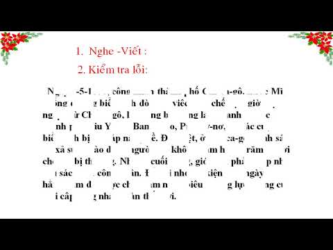 Chính tả Bài Lịch sử ngày Quốc tế lao động